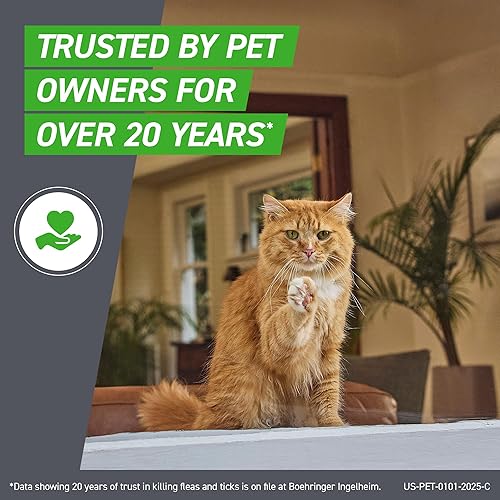 Vista 10 de Control de pulgas y garrapatas para gatos y gatitos, 6 MO, de la marca Frontline Plus Suministro