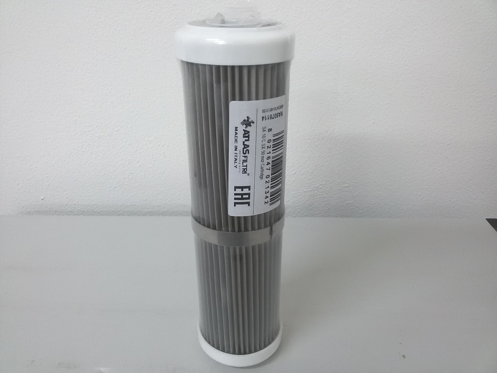 Cartuccia in acciaio inox Misure: 50mcr senior