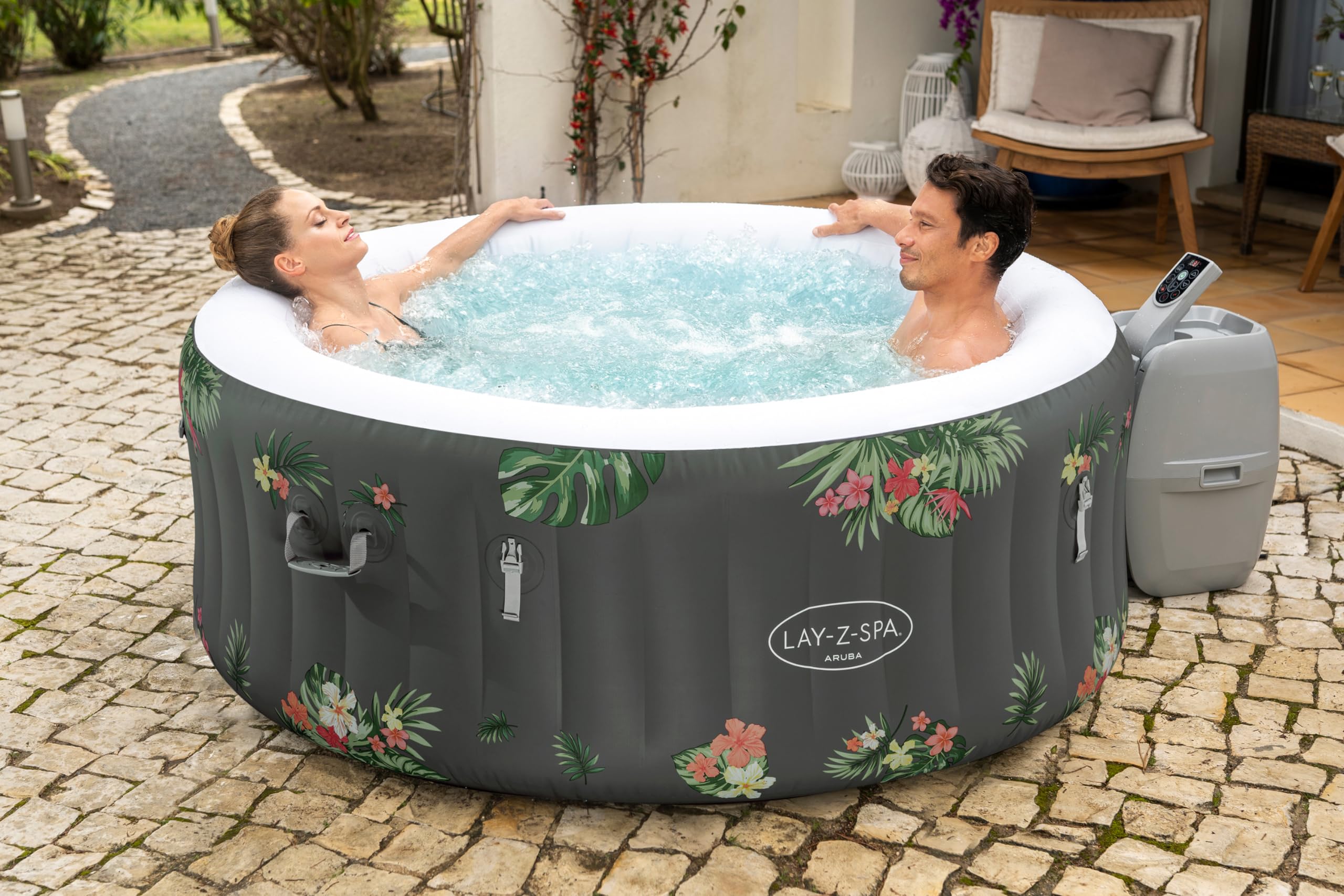 Bestway LAY-Z-SPA® Aruba Airjet™ 170 x 66 cm, 2-3 personnes