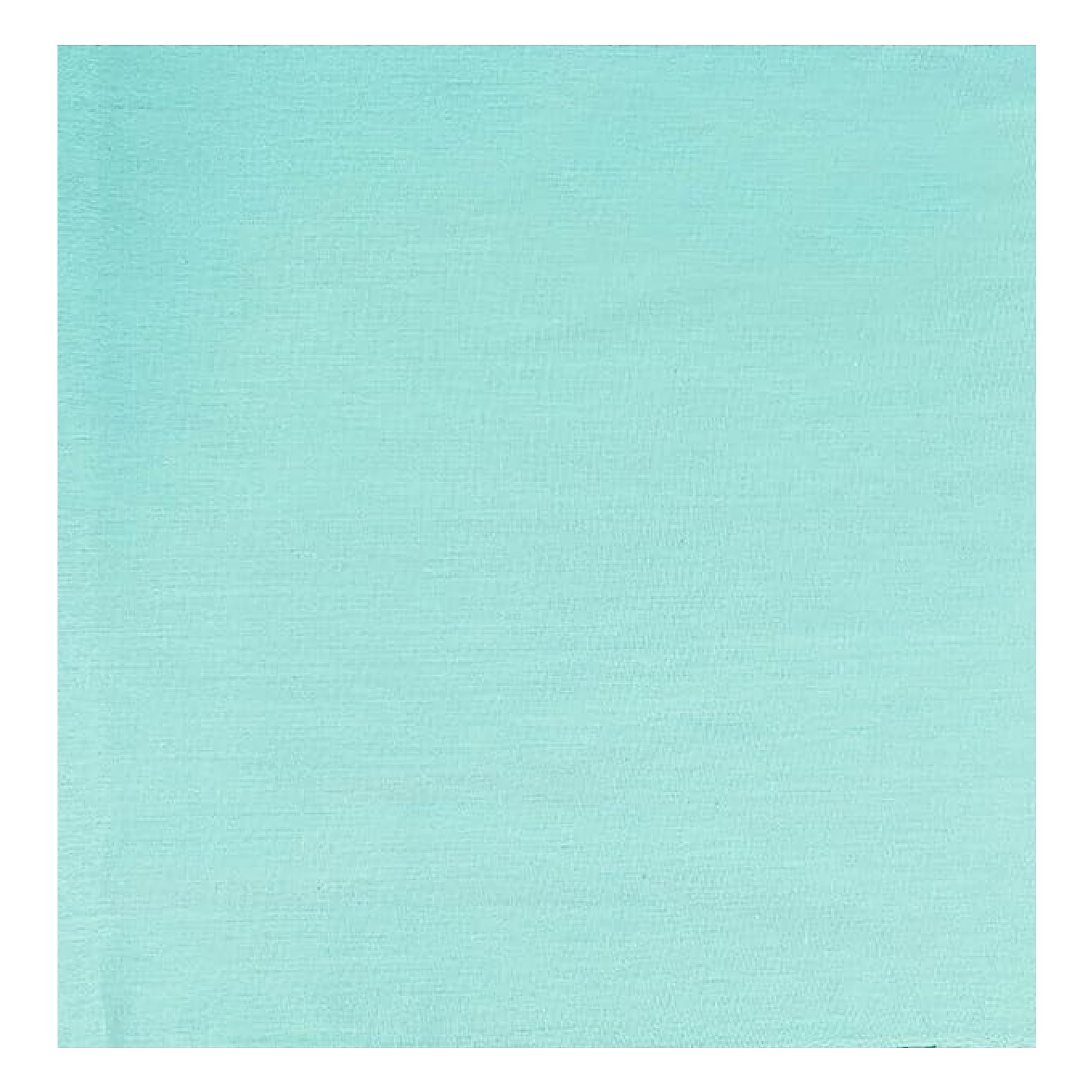 Lizzy Plain Cotton Multifunctional Bandanas Headwear Neckwear Men Women's Bandana (Aqua Blue)