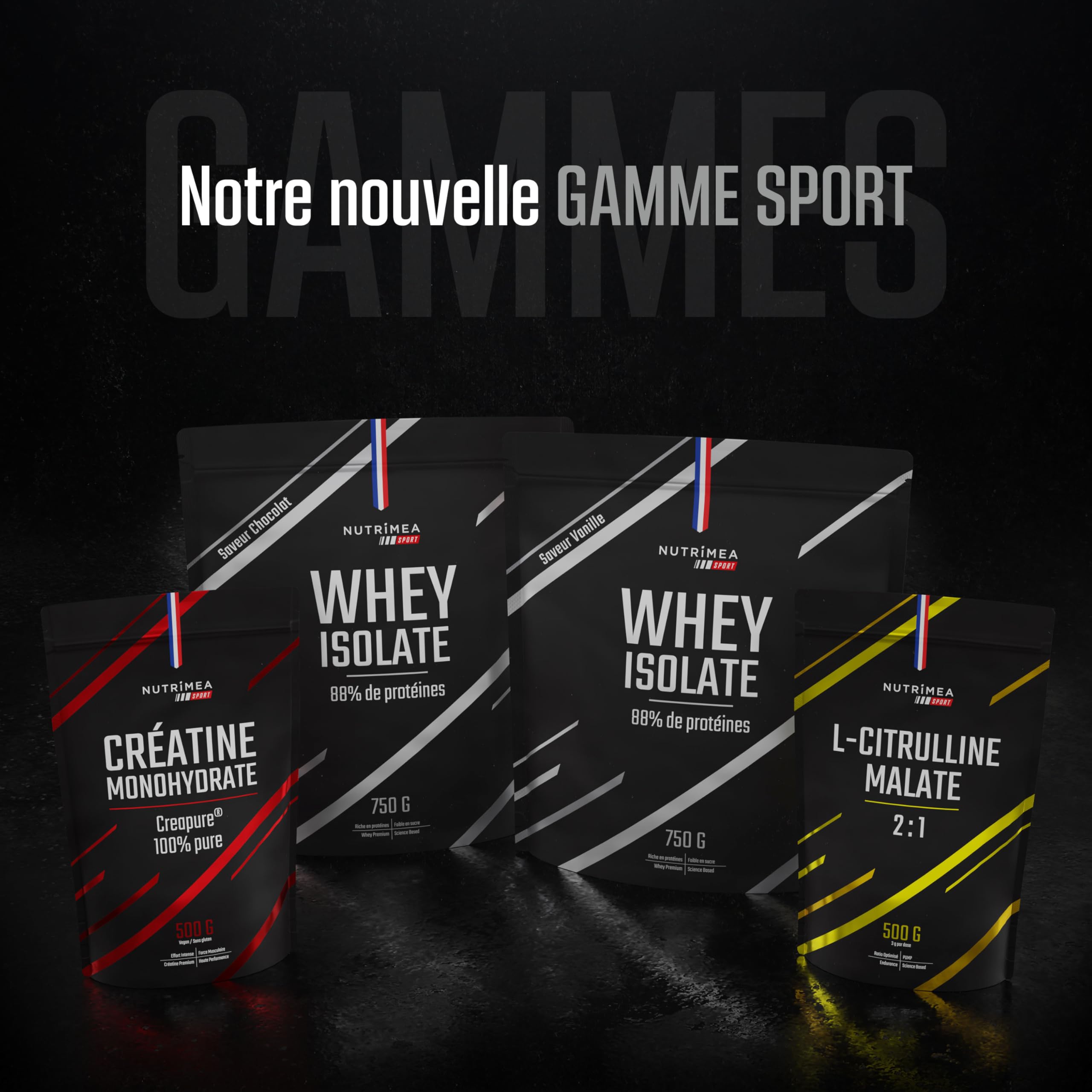 Whey Isolate - 88% de Protéines, Faible en Sucre - Performance & Récupération Optimales - Whey Protein Isolate 100% Pure - Saveur Vanille Crémeuse - Nutrimea - Expertise Française