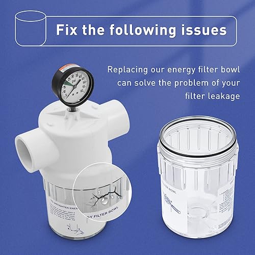 Miniatura 5 de Kit de repuesto de tazón de filtro de energía R0373500 con junta tórica compatible con Zodiac Baracuda Ray-Vac limpiador de piscina y spa, repuesto