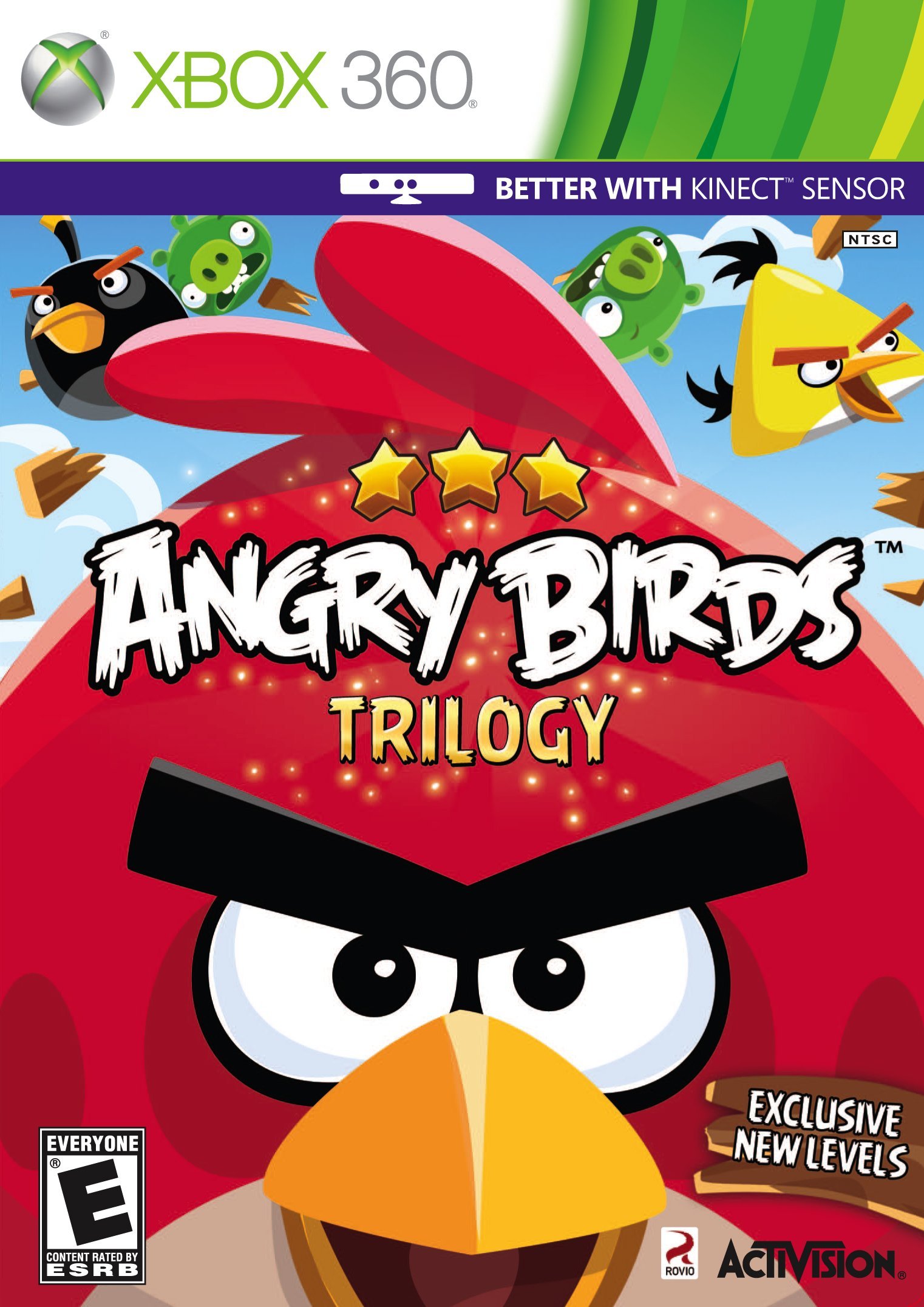 Angry Birds Trilogy - Xbox 360 - Very Good - Used Game