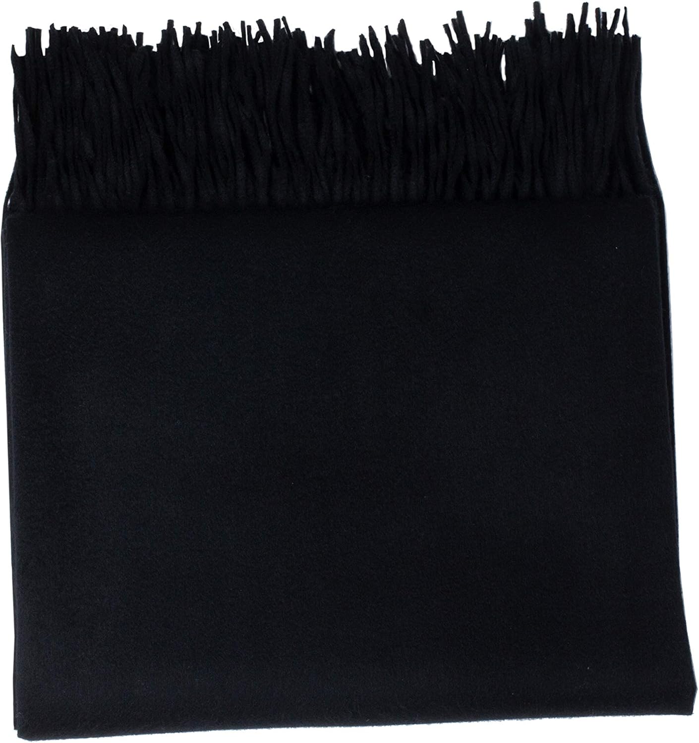 JENNIE LIU Home Luxurious Soft 100% Cashmere Throw Blanket (Black)