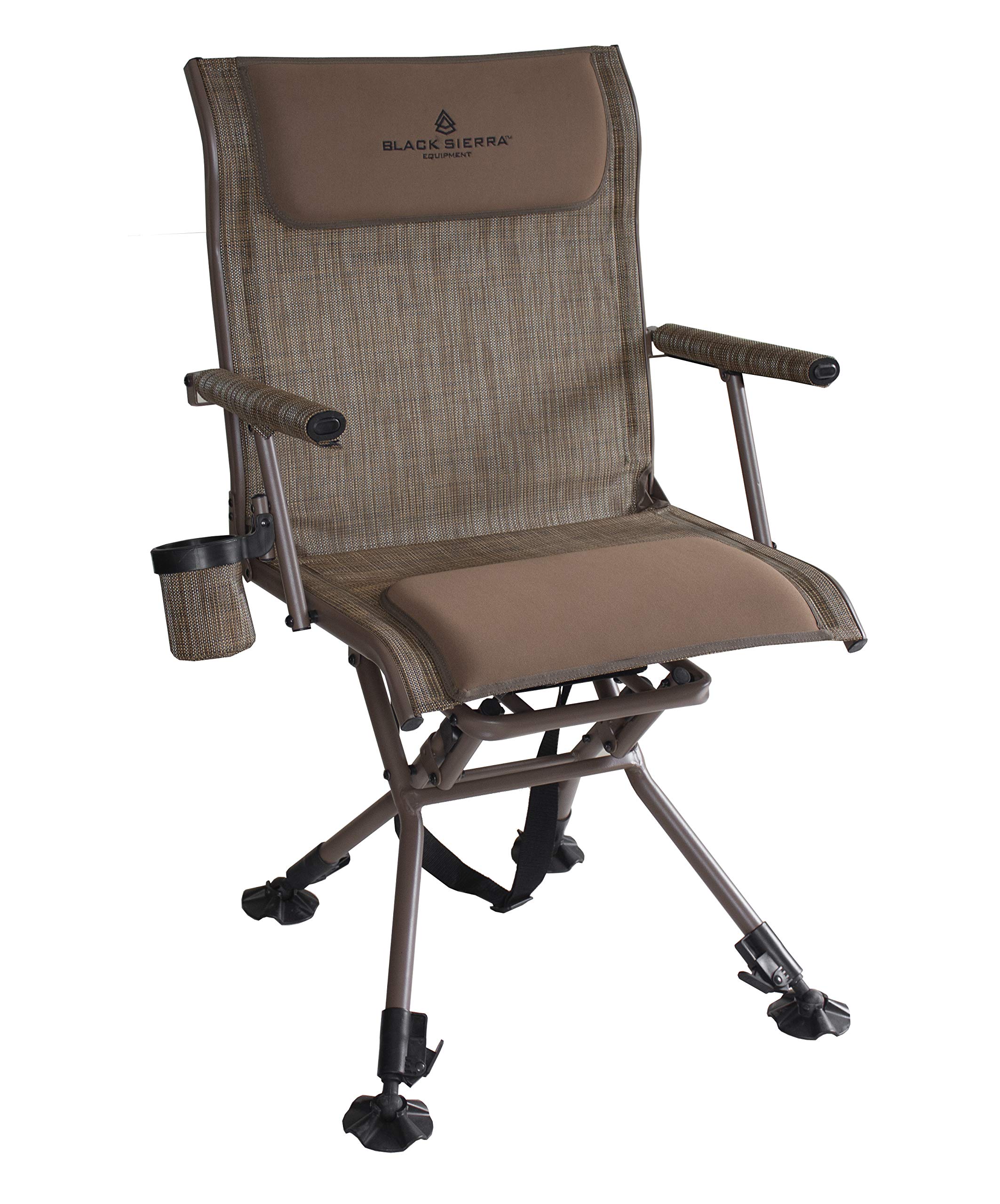 Buy Black Sierra Nitro Pro XL 360 Degree Swivel Hunting Chair
