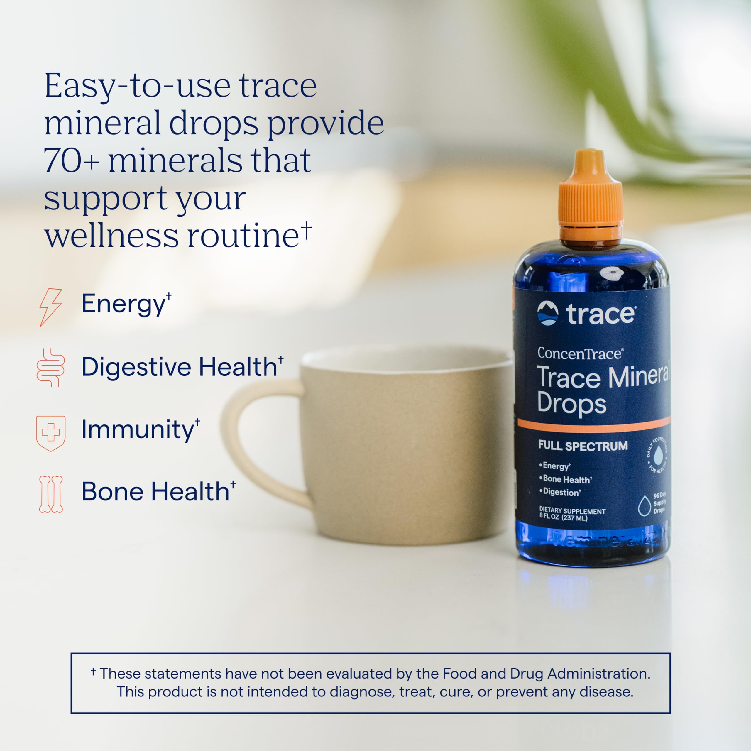 Trace Minerals ConcenTrace トレースミネラルドロップ 8オンス