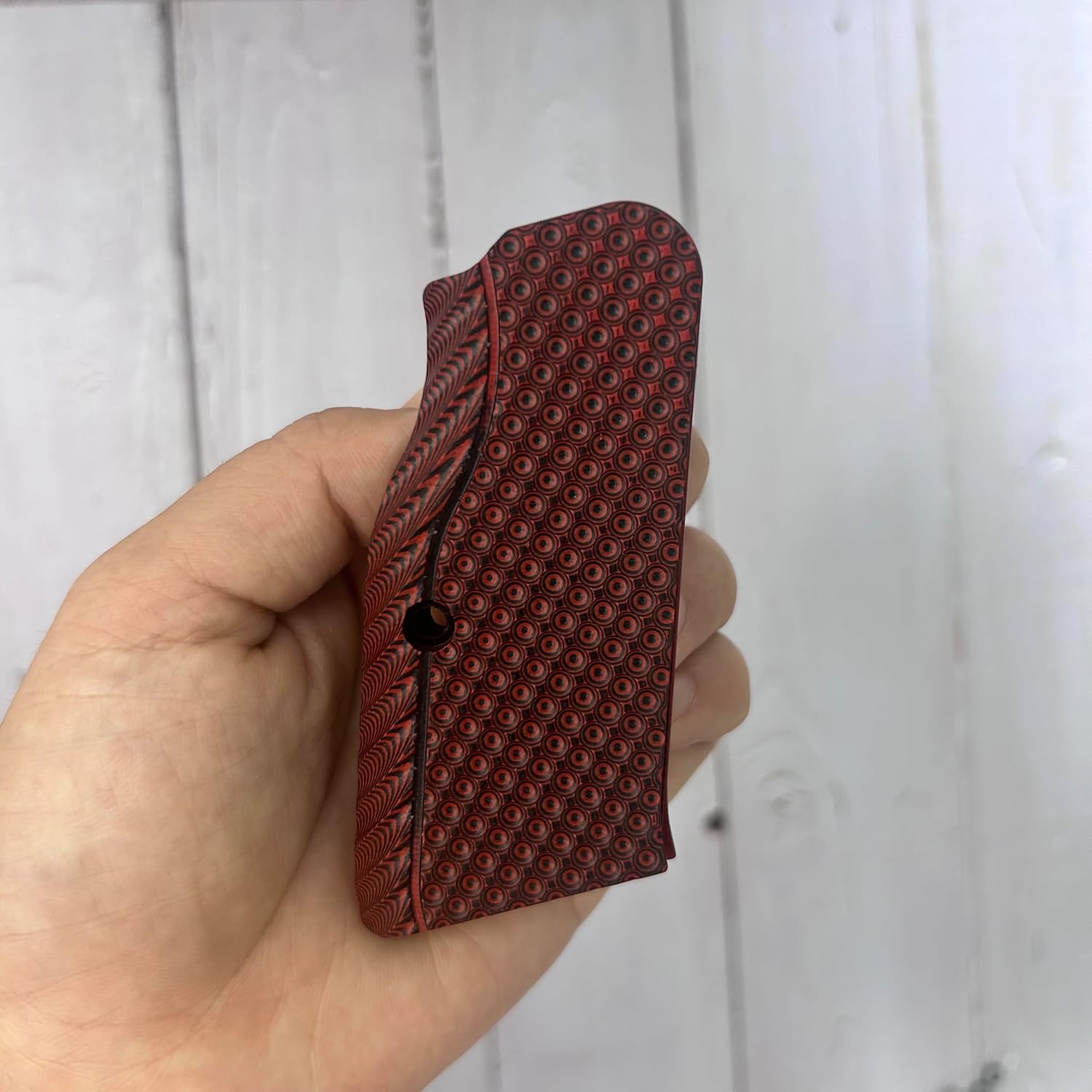 G10 Grips for Tanfoglio Witness Medium Size, Small frame handmade Gun Grips, golf ball Non-Slip Textured