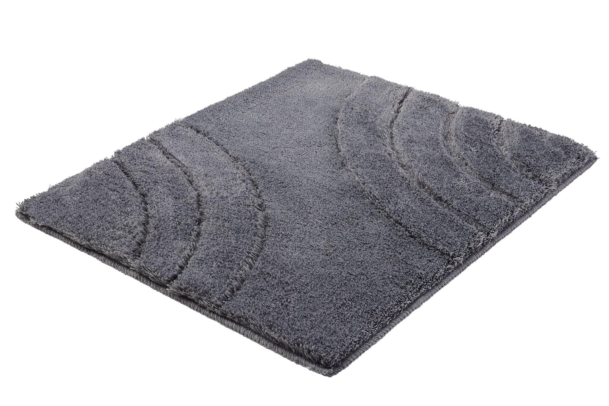 Kleine Wolke Badteppich Saturn Anthrazit 55 x 65 cm