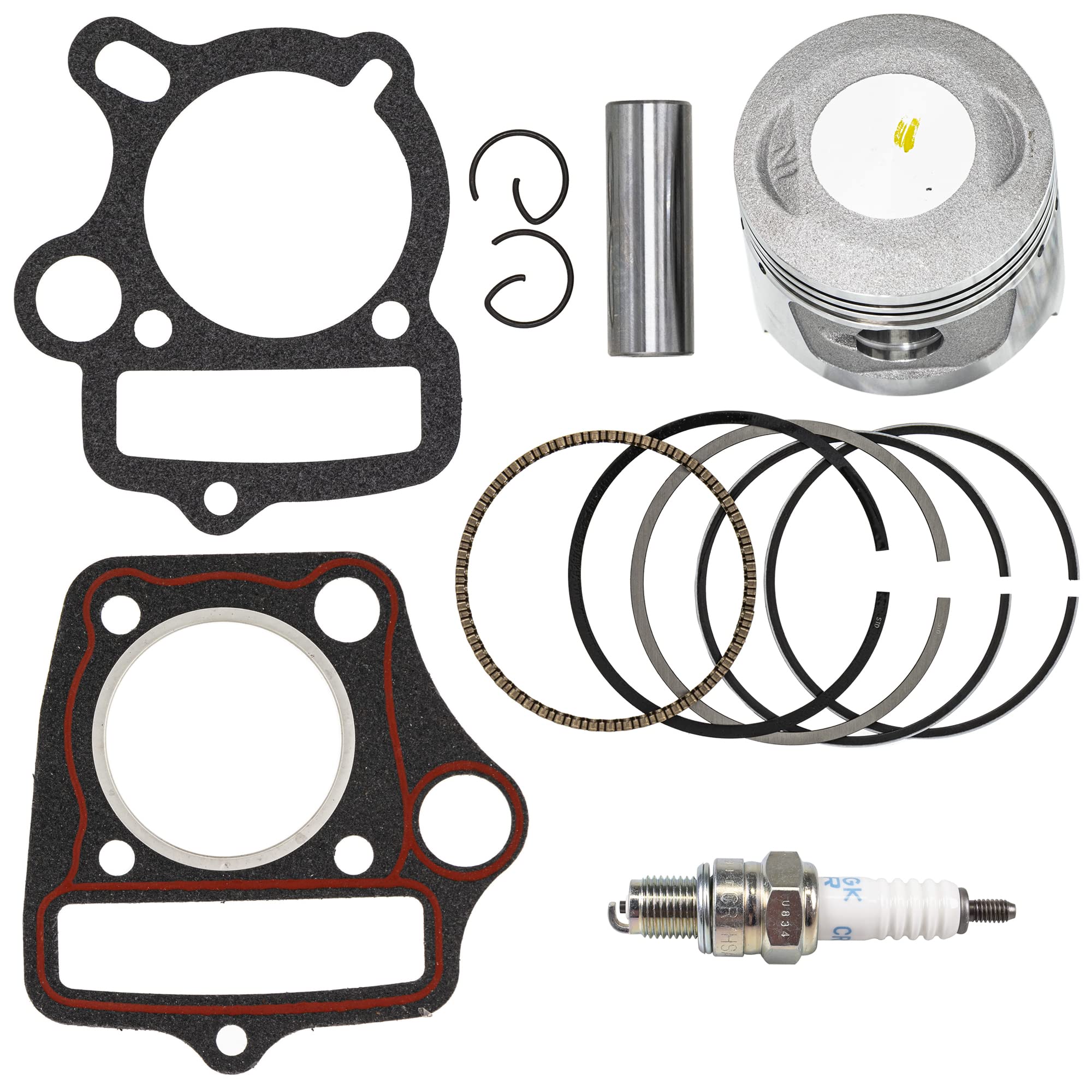Amazon.co.jp: NICHE Standard Bore Piston Gasket Ring and Spark