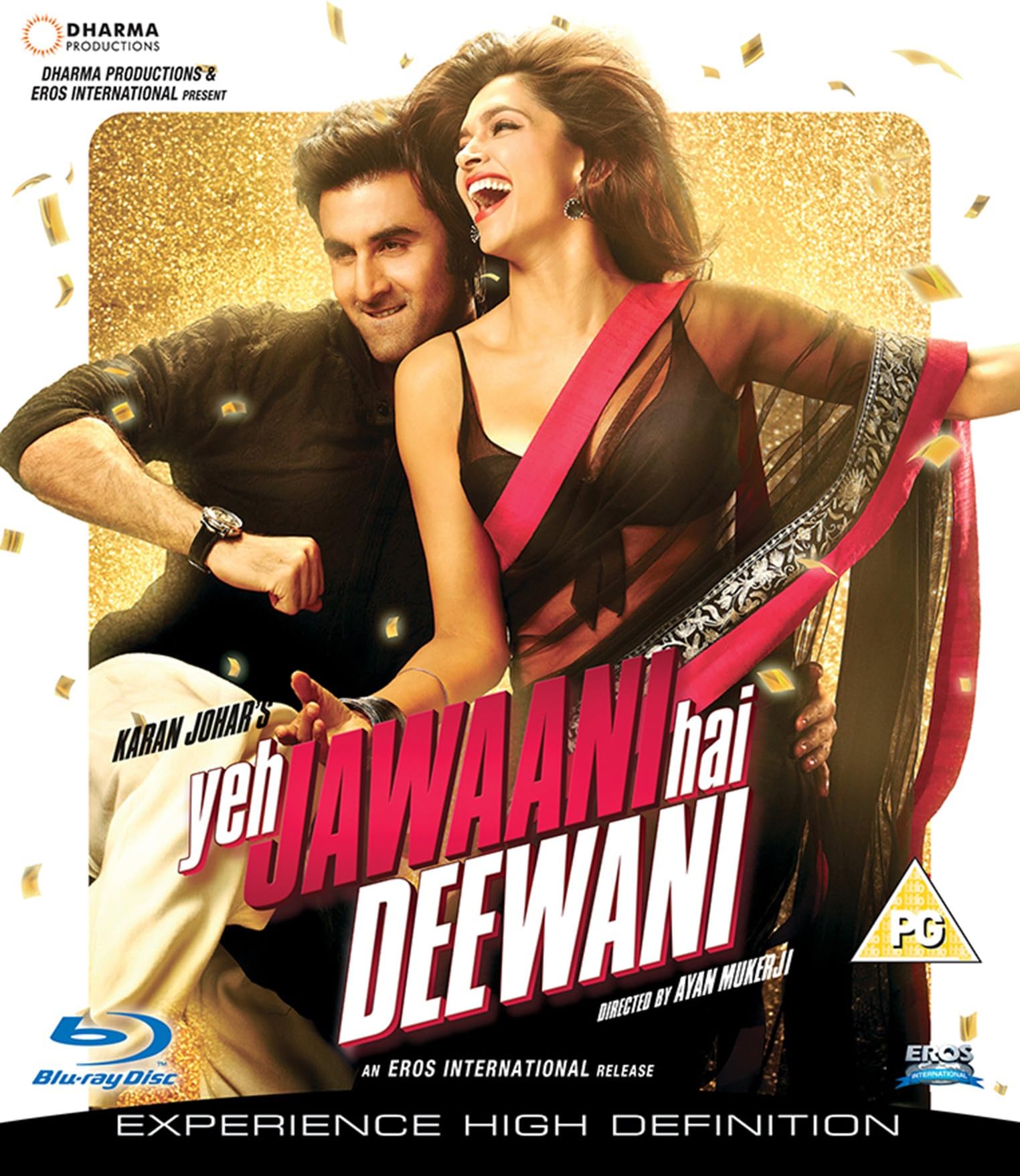 Yeh Jawaani Hai Deewani - Blu Ray (Hindi Movie / Bollywood Film / Indian Cinema)