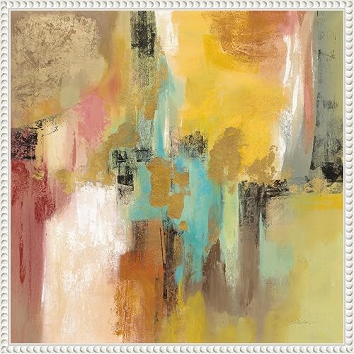 Miniatura 15 de Amanti Art Framed Canvas Wall Art 16x16 Retro Moment by Silvia Vassileva, Framed Wall Art Canvas, Abstract Artwork, Traditional Decor, Small Poster