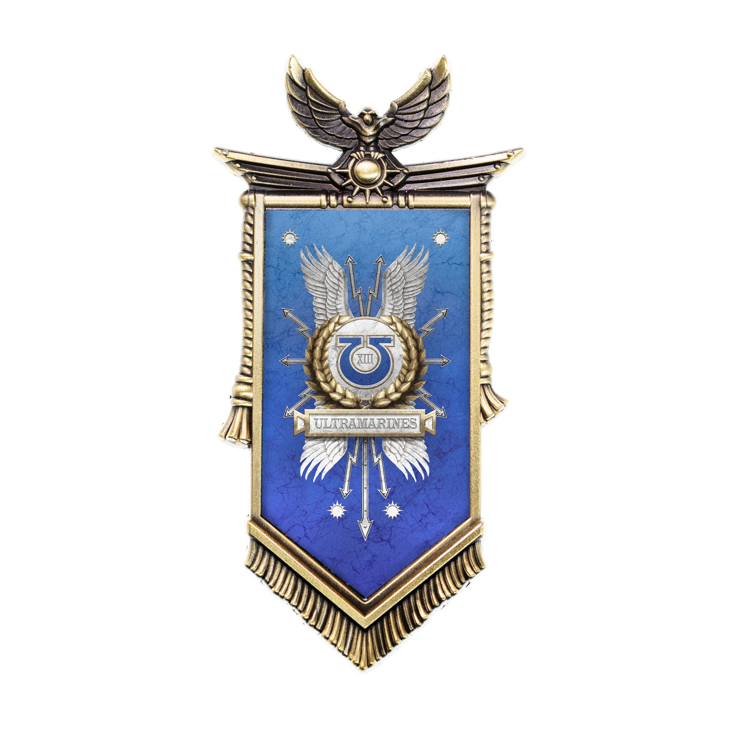 Starforged Ultramarines Warhammer Fridge Magnet 30K Horus Heresy Space Marine 2 Legion Official License Chaos