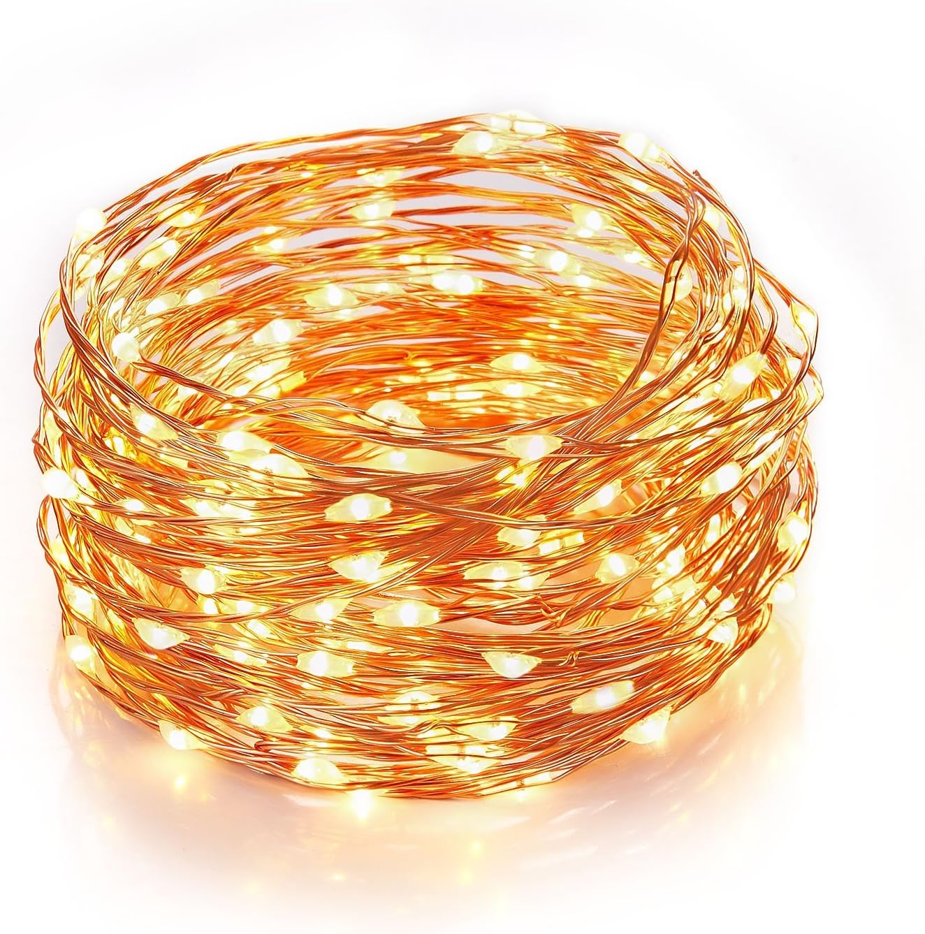 Asmader HS-SL-005 Fairy String Lights 100 LEDs 33ft Warm White