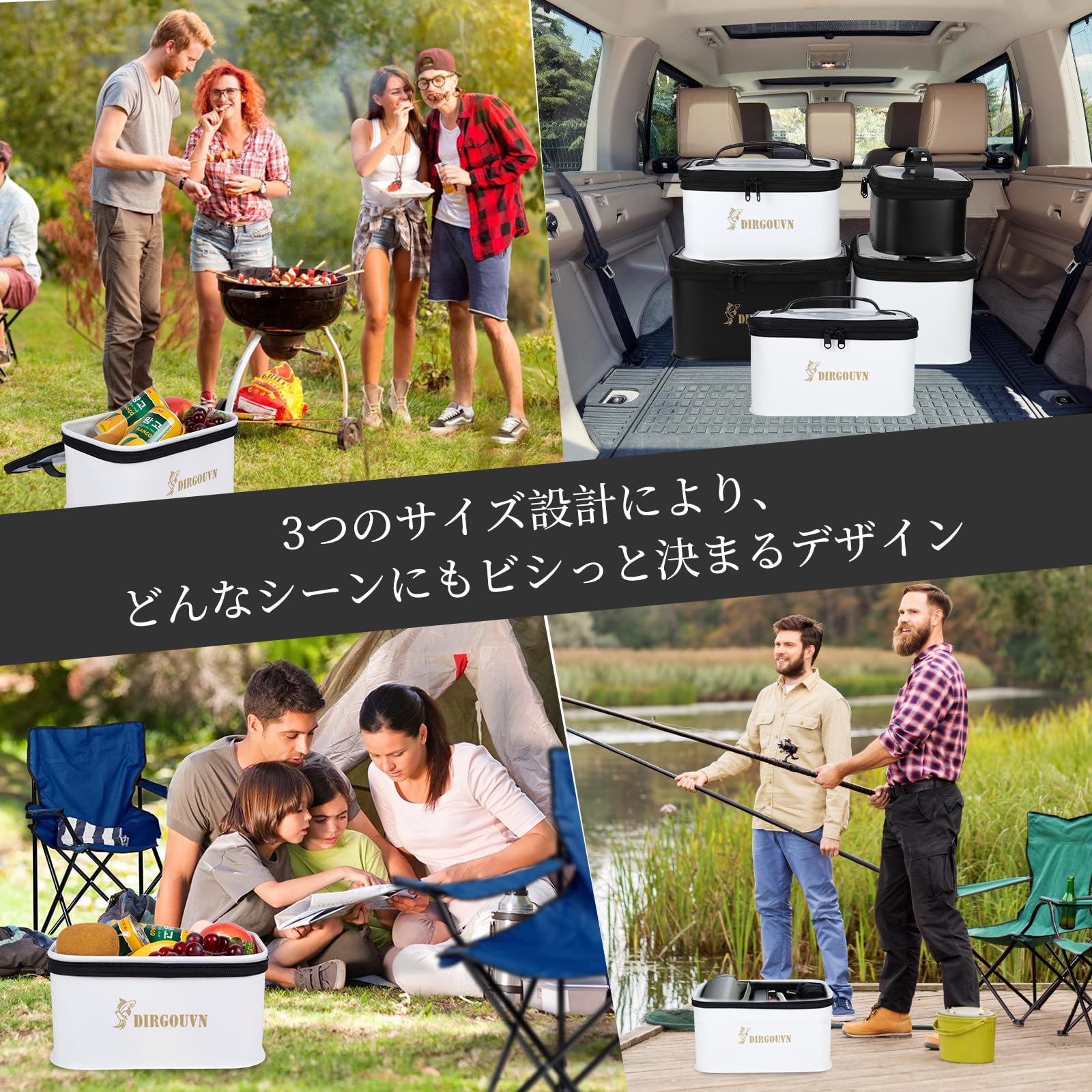 Amazon.co.jp: タックルボックス 3個セット/1個 EVA ミニバッカン