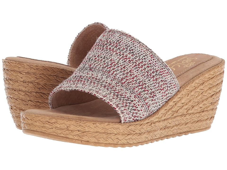 

Sbicca Fairy (Red Multi) Women's Wedge Shoes