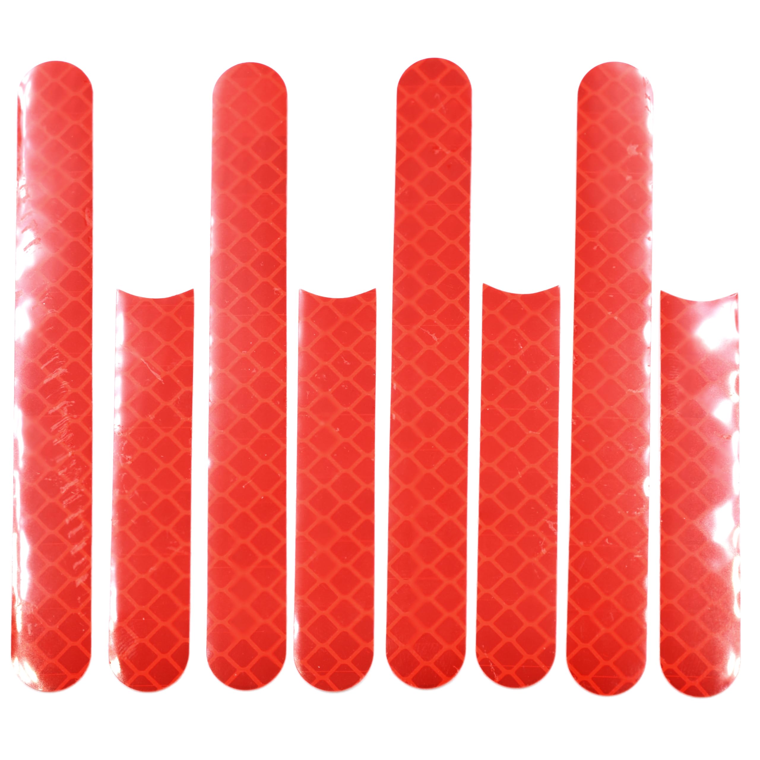 myBESTscooter - Adhesivos Reflectantes Delanteros Reflectores para Patinete eléctrico Xiaomi Pro 4 (4 Juegos)