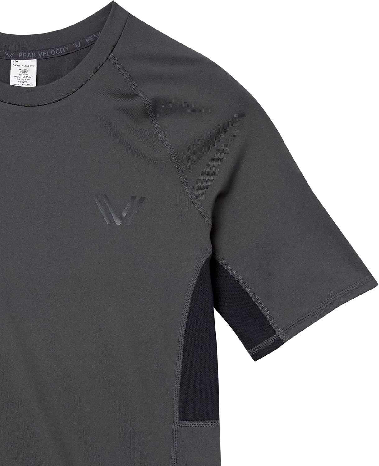Peak Velocity Men's Sync 'Build Your Own' Compression-Fit Run Shirt (Crew, Mock, Sleeve-length)
