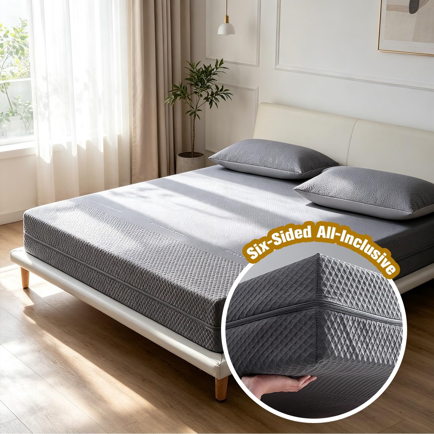Protector Colchón Impermeable 150x190 135x190 Transpirable Cubrecolchon