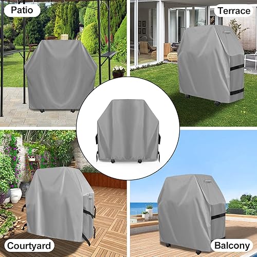 Miniatura 49 de OutdoorLines Cubierta impermeable para parrilla de barbacoa resistente – Cubiertas universales para parrilla de barbacoa resistentes a los rayos UV