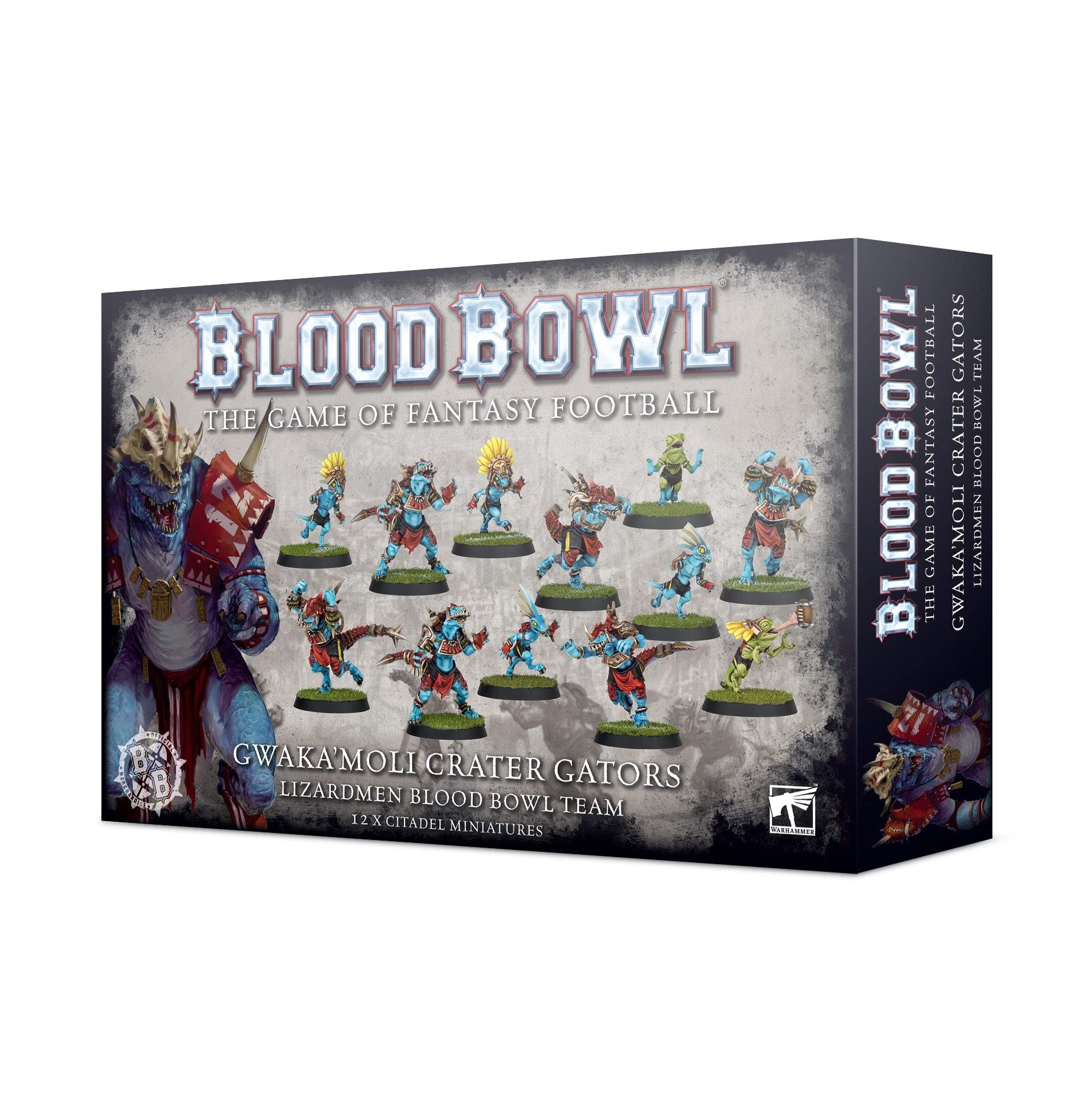 Amazon.com: Games Workshop - Blood Bowl: Lizardmen Team - Gwaka