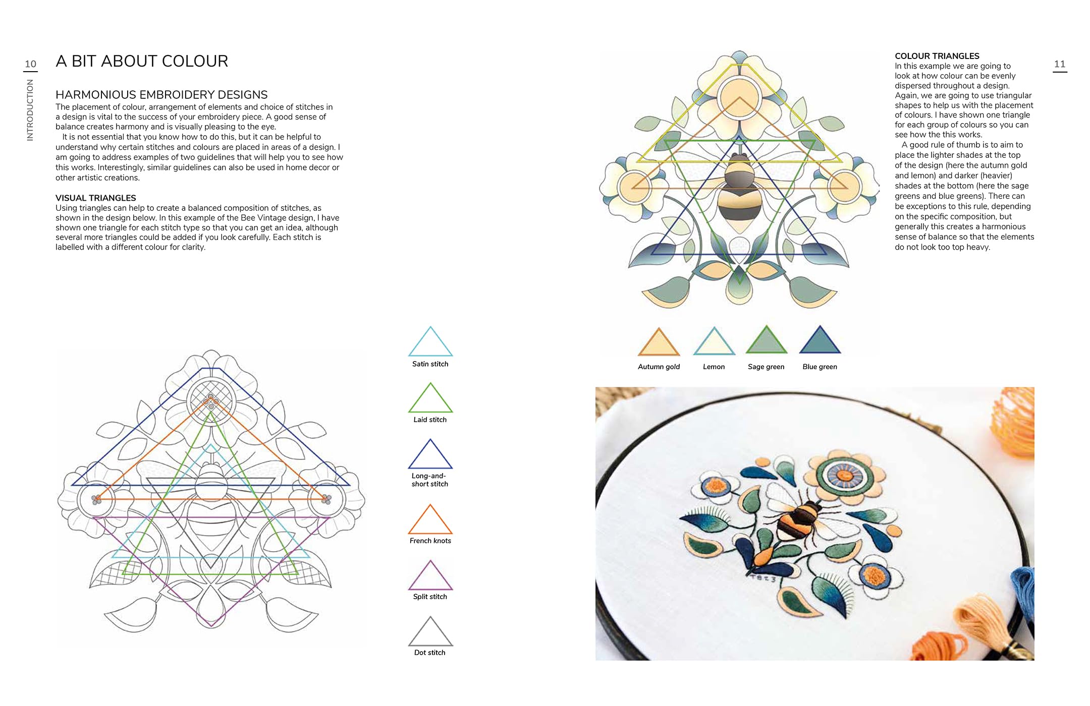 An Introduction to Whitework Embroidery with Colour: 10 Stunning Projects with Reusable Iron-On Transfers