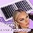 TOOCHUNAG Fluff Lash Extension Kit Thick Eyelash Extension Kit 60D+80D Wispy Lash Clusters Individual Lashes Kit with Lash Bond and Seal, Lash Remover, Eyelashes Tweezers (280Pcs,10-18mm)