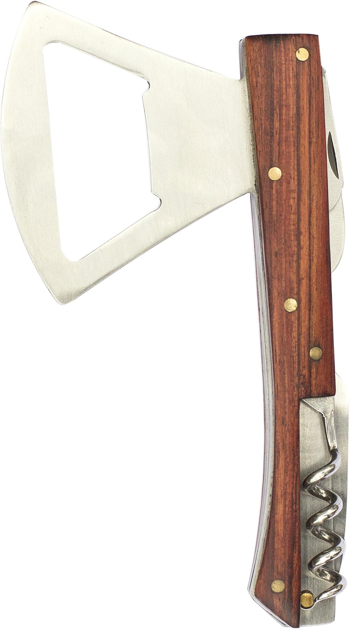 Axe Shaped Multi Tool, Aluminium, Silver, 7 x 12.5 x 1.5 cm