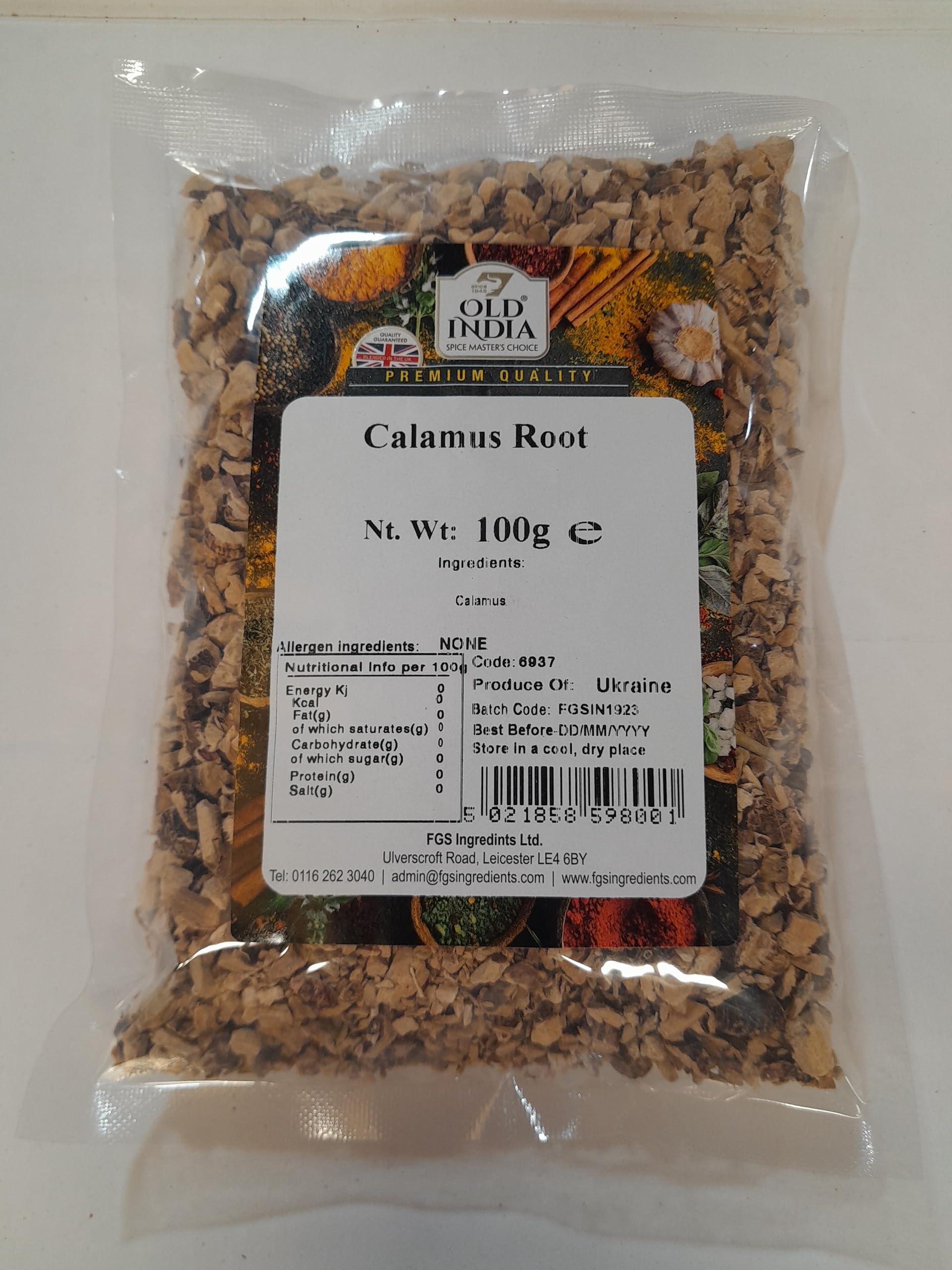 Old India Calamus Root 100g