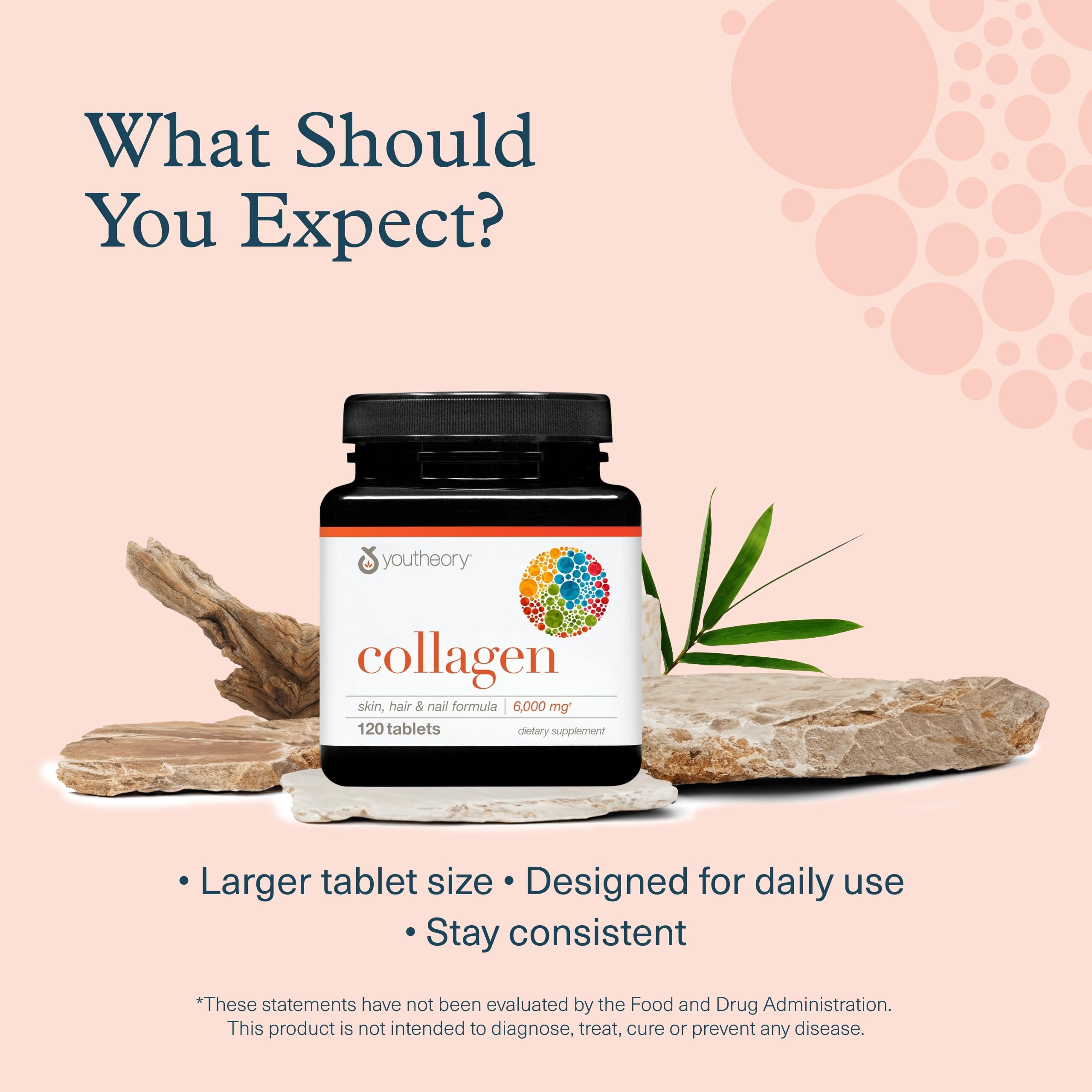 Youtheory Advanced Collagen, 6,000 mg, 120 Tablets, 20-Day Supply — Amazon image 8