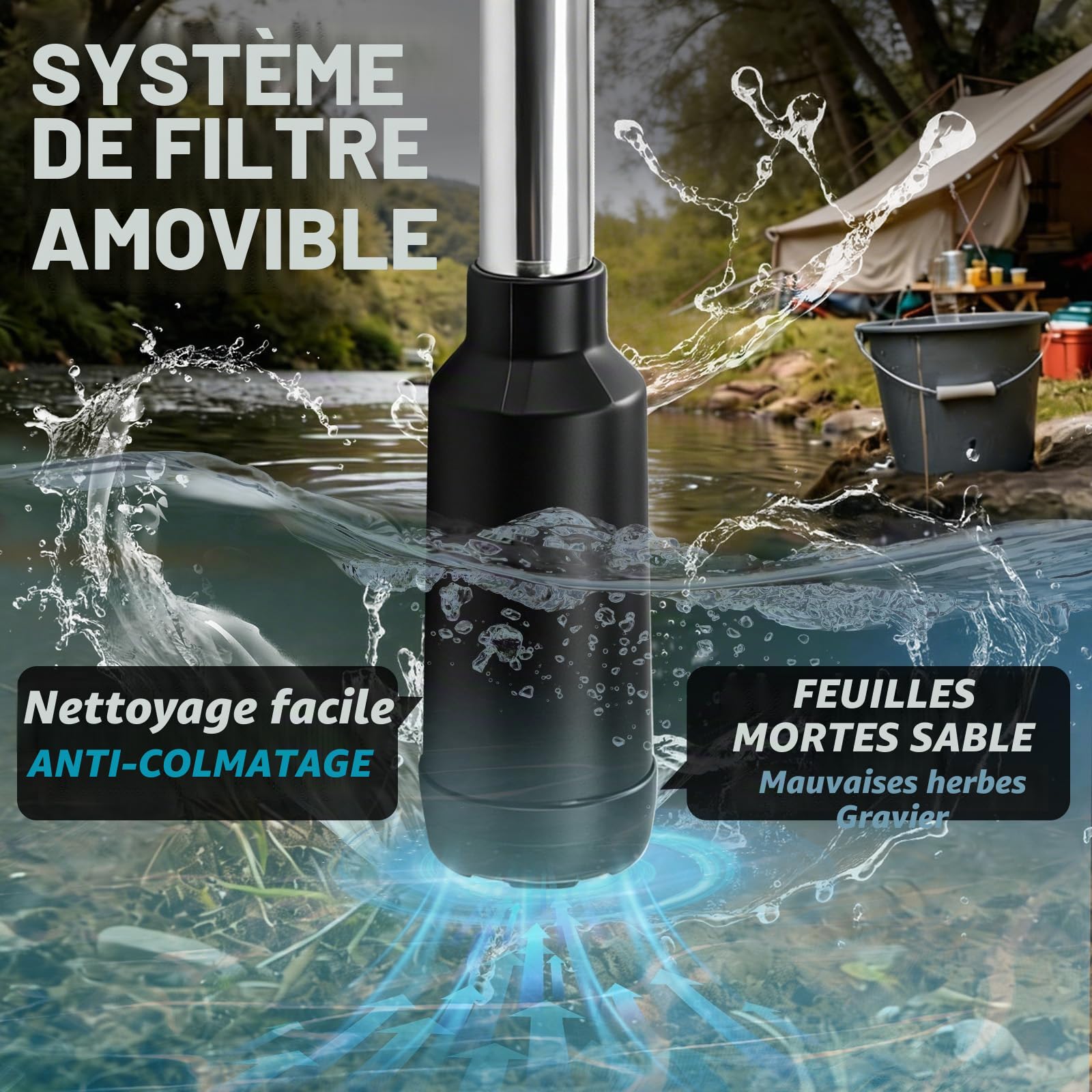 Sans Fil Pompe À Eau Compatible Avec Makita 18 V Batterie,50 L/min
