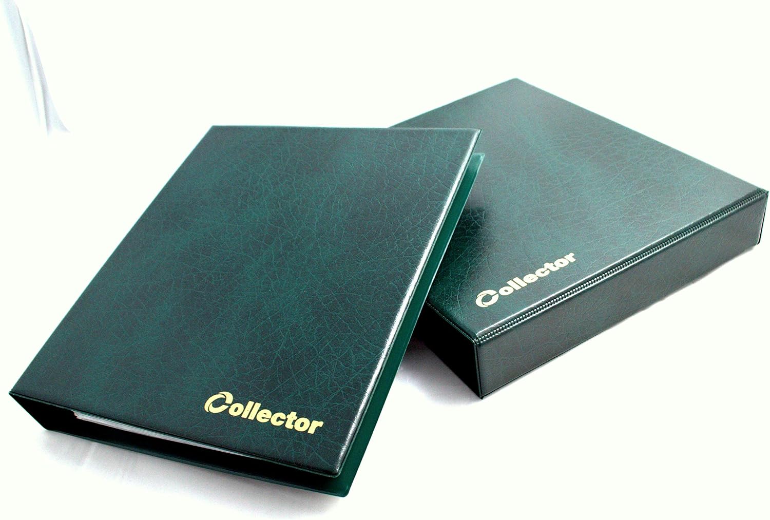 Classeur Collector Pour Billets – Format Livre Luxe, 10 Pages + 10 Diviseurs, Grande Capacité Noir