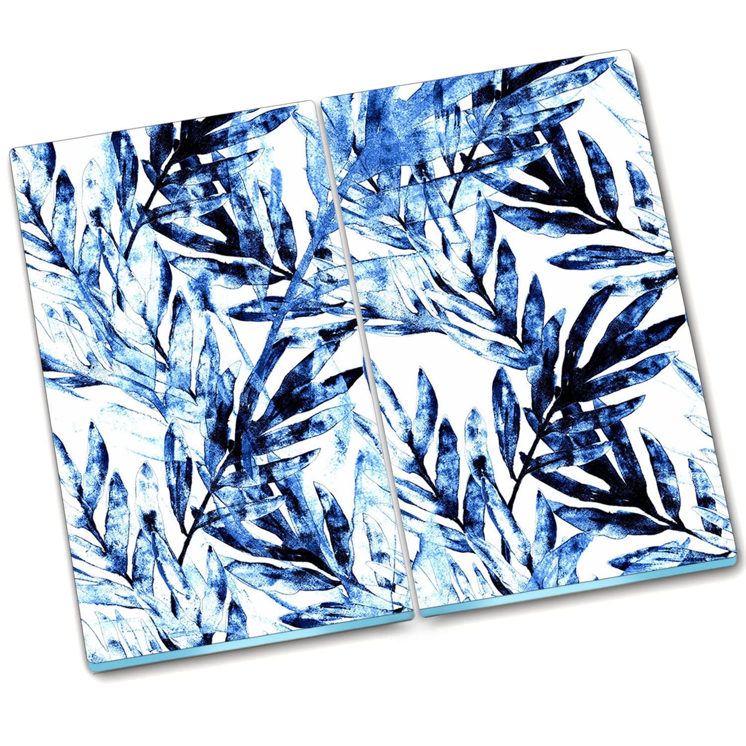 Planches à découper en verre et décor tropical pour sublimer votre plan de travail de cuisine