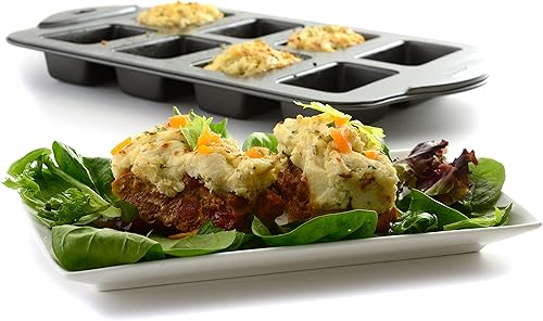 Miniatura 4 de Norpro Mini molde antiadherente para pan, 8 unidades