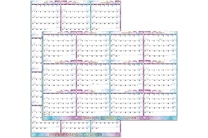 Yearly Wall Calendar 2021