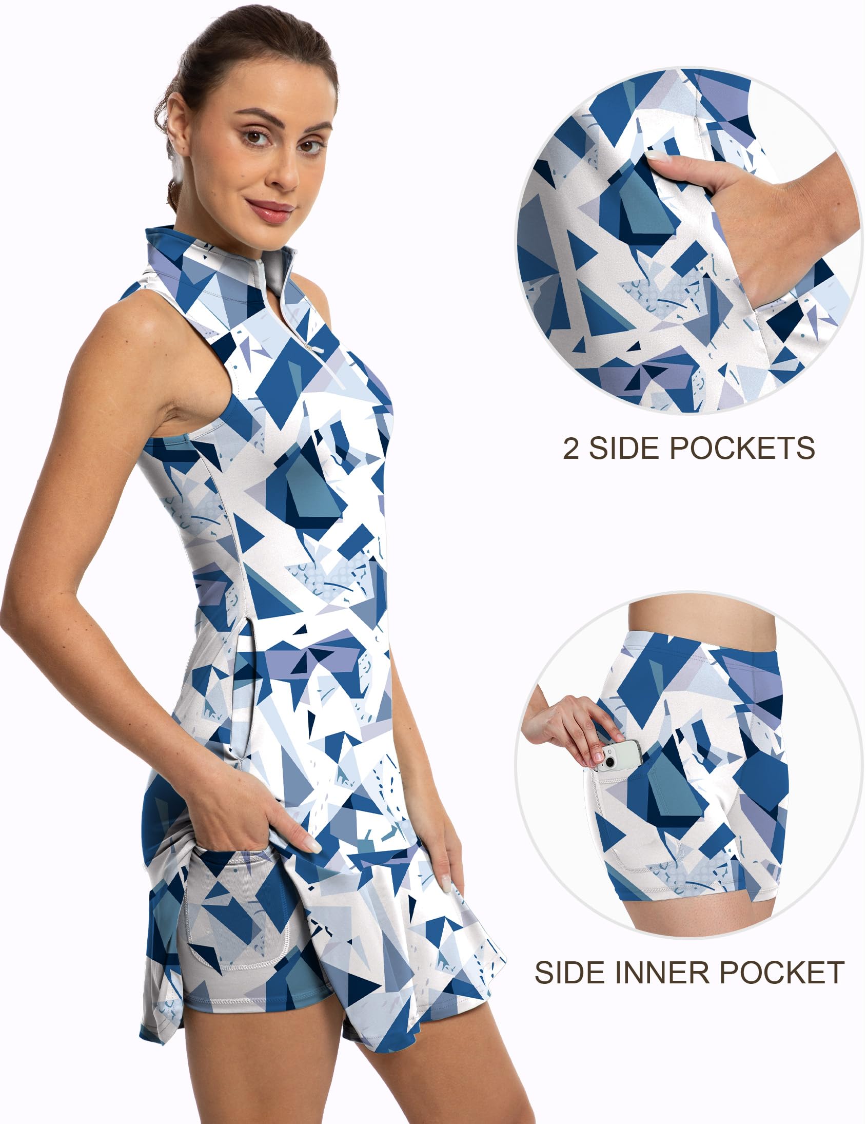 GGOV Gv3100 Robe de Tennis Femme