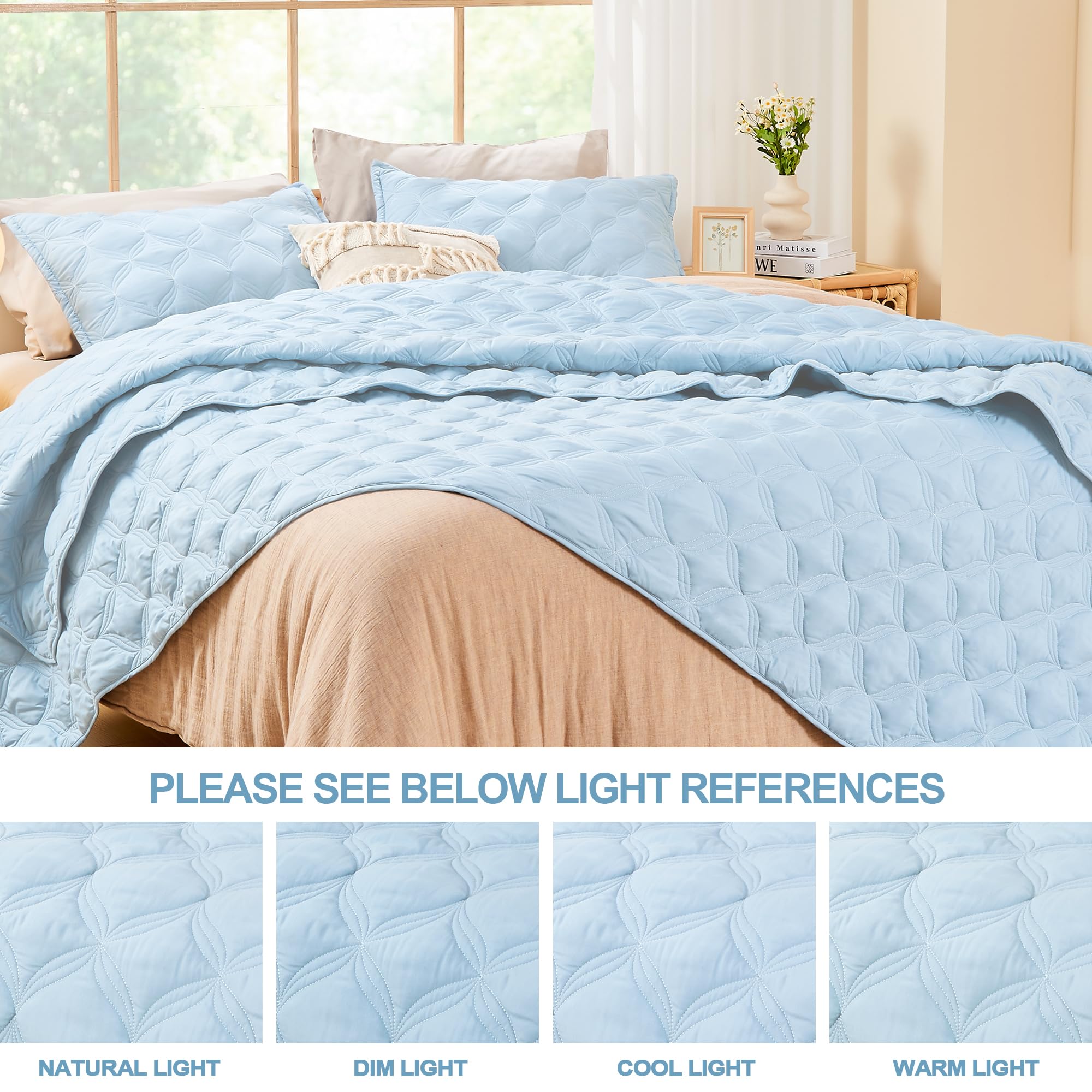 Litanika Set Di Biancheria Da Letto Super King Size, 300 X 305 Cm
