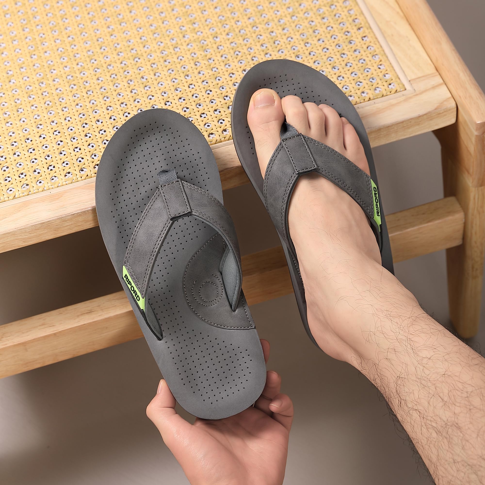 Herren Flip Flops Zehentrenner Bequeme Sandalen 41-46 EU