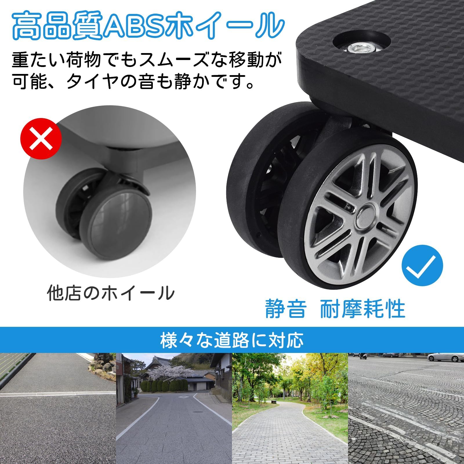 Amazon｜HeGeed ショッピングカート 5輪 買い物カートEVAライニング 大
