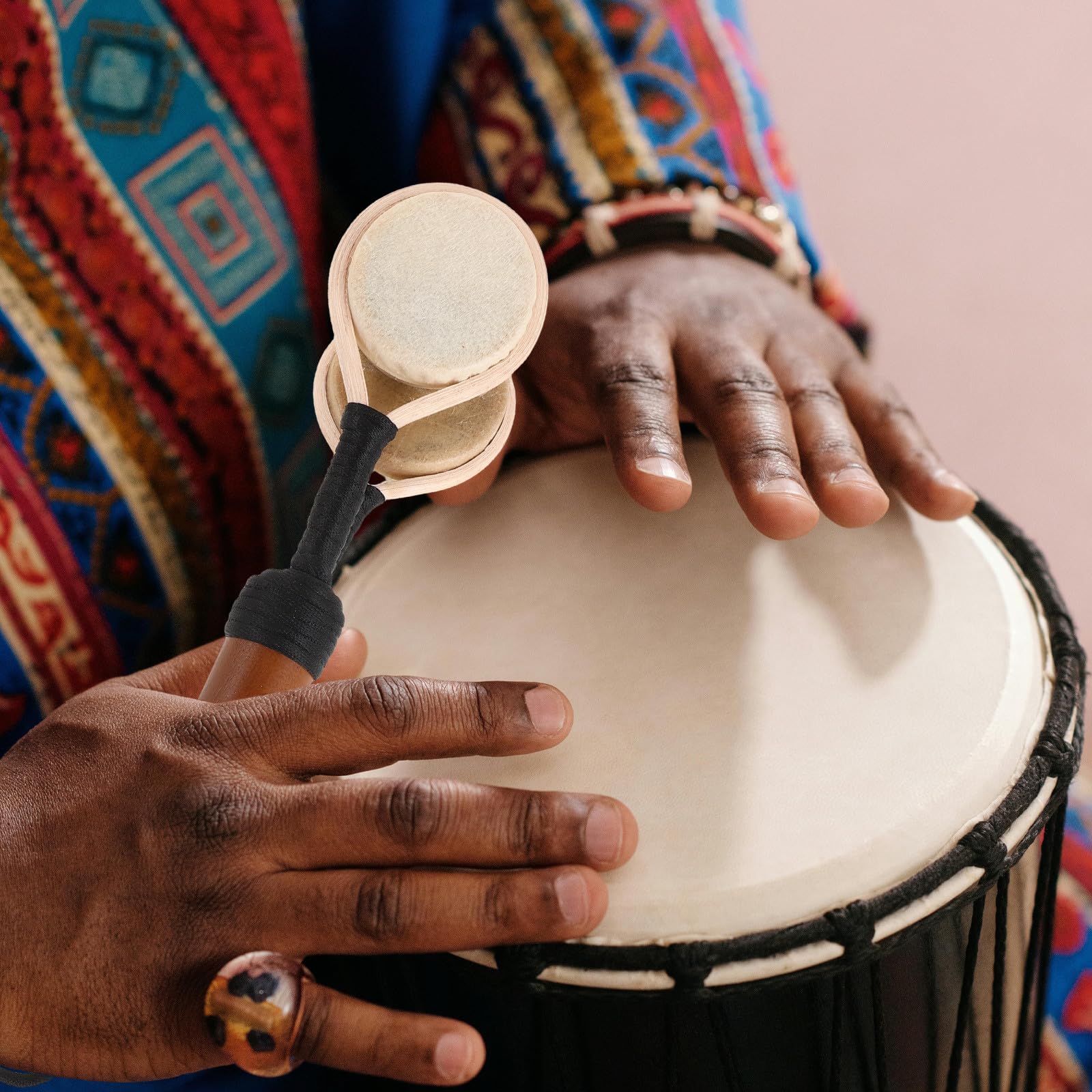 Maracas à Double Percussion, Instrument à Main Ethnique Traditionnel