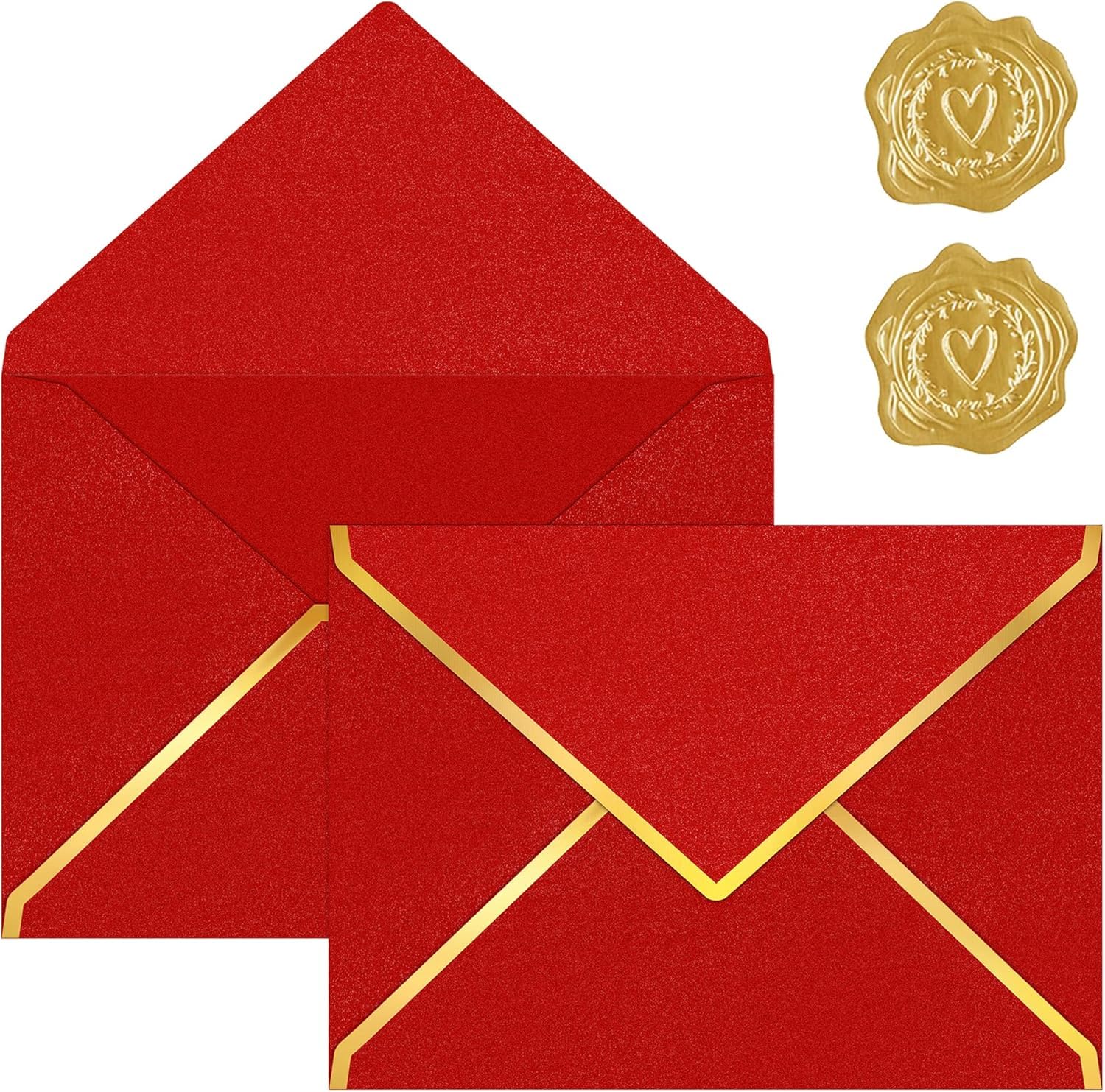 Enveloppes En Papier Kraft,(DIN C6-162 x 114 ),pour lettres, carte de vœux, carton d