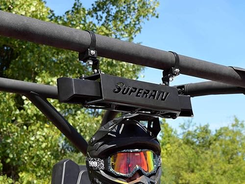 Miniatura 7 de SuperATV Espejo retrovisor de 3 paneles con abrazaderas de 1.75 pulgadas para Polaris General 2016+ | Polaris General 4 2017+ | Ancho: 20 pulgadas;