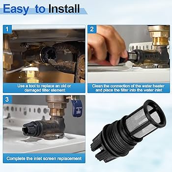nori6122 EGBD032 Inlet Filter & DTJD006 Water Filter Cover, for