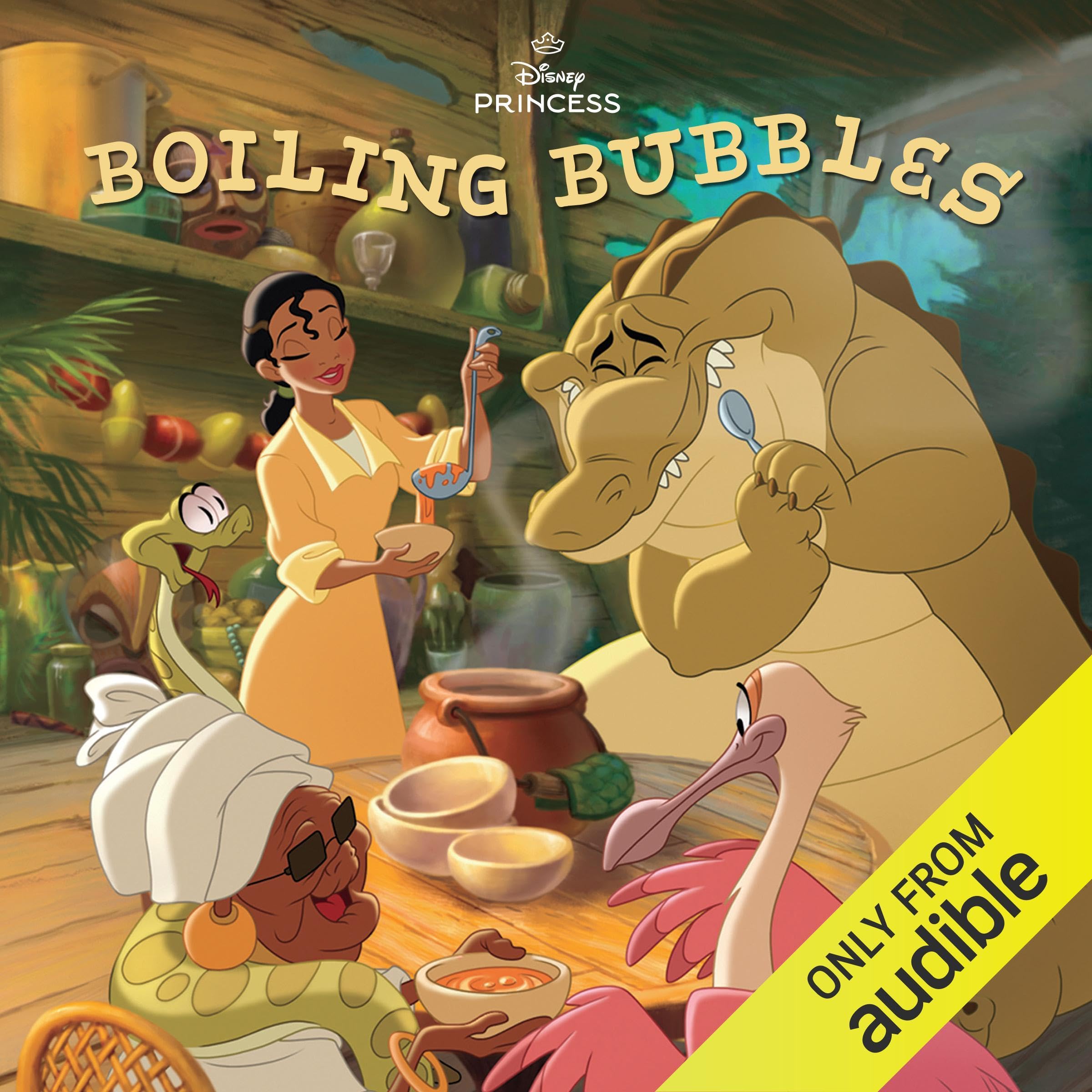 Cover art for Disney Princess: The Princess and the Frog: Boiling Bubbles
