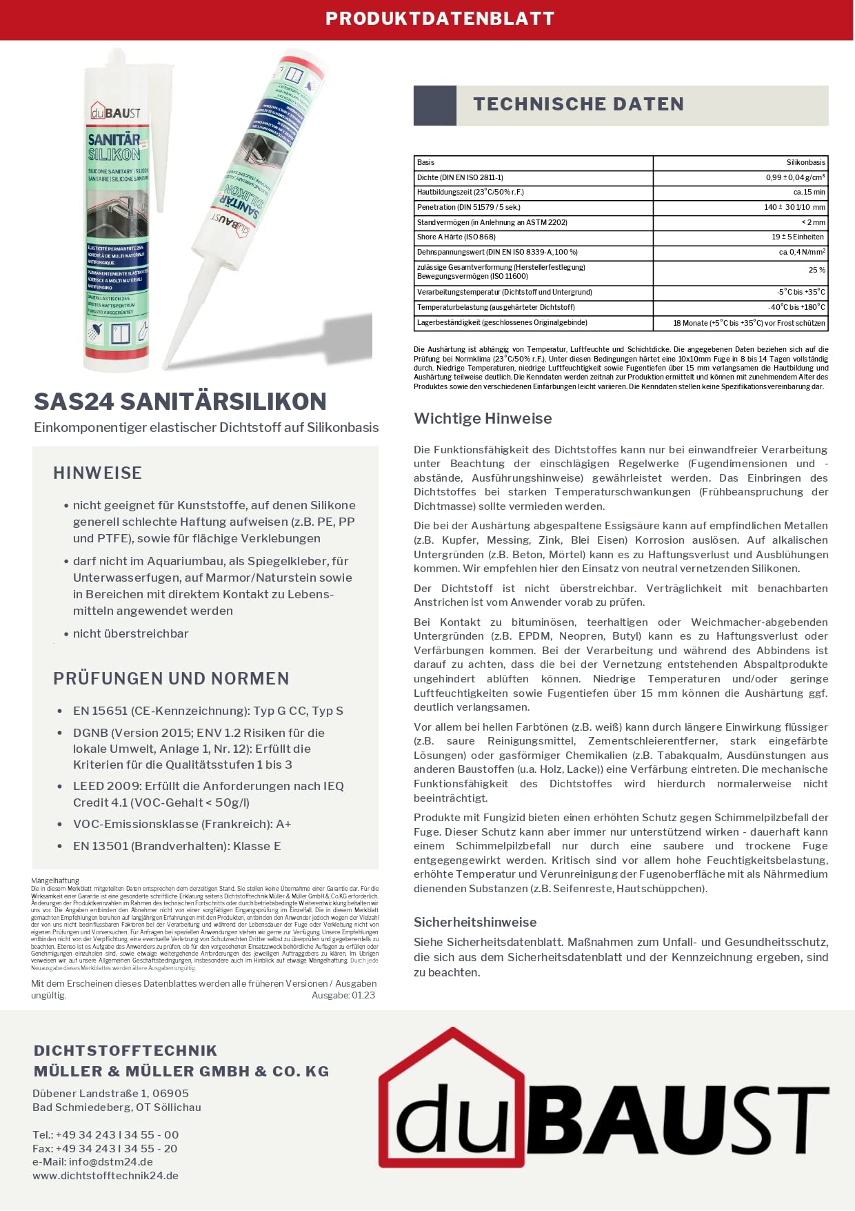 SAS24 - Cartucho de silicona sanitaria (24 unidades, 310 ml, resistente al moho, resistente al moho, para baño, cocina, ducha, habitaciones húmedas, 310 ml)