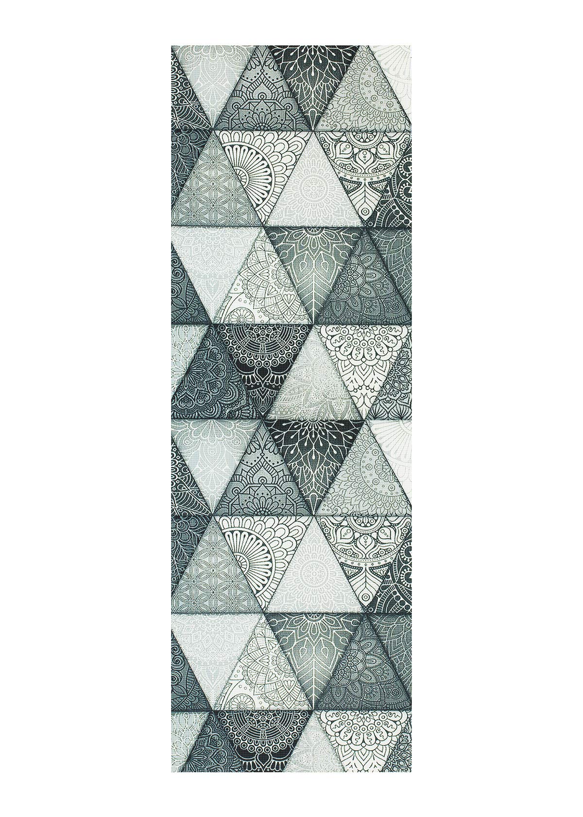 Obsessions Printed Yoga Mat,Anti-Slip Sports Mat, 5mm PVC Exercise Mat with Carrying Strap (W)61 X (L)173(cm)_Black (B08Y6YGTW1) Amazon Price History, Amazon Price Tracker