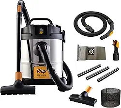 WAP Aspirador de Pó e Água Barril GTW INOX 12, Compacto, 12 Litros, com Filtro Lavável, 160mbar 1400W 220V