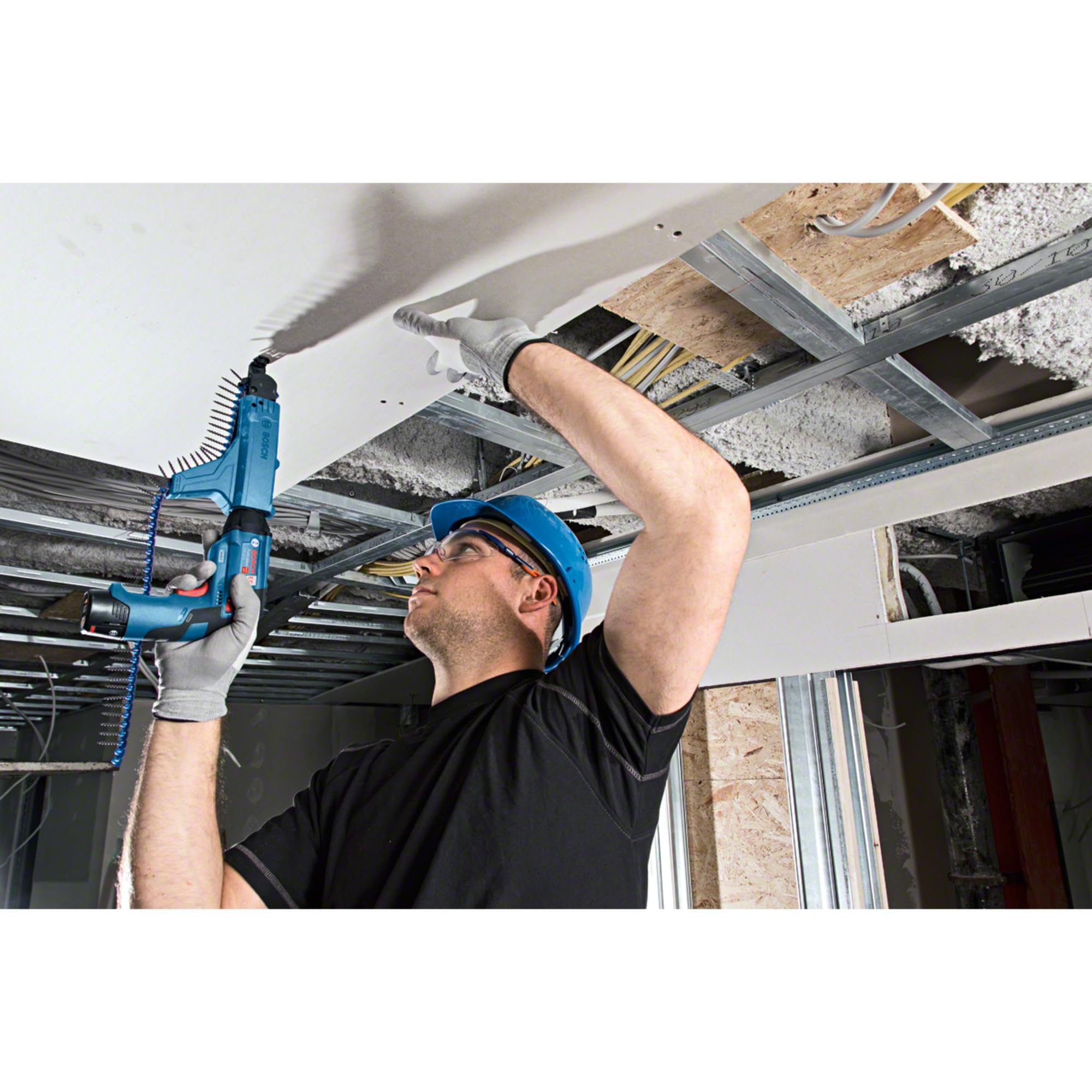 Bosch Professional 12V System visseuse plaquiste sans-fil GTB 12V-11 (couple vissage dur/tendre : 11/3 Nm, avec L-BOXX)