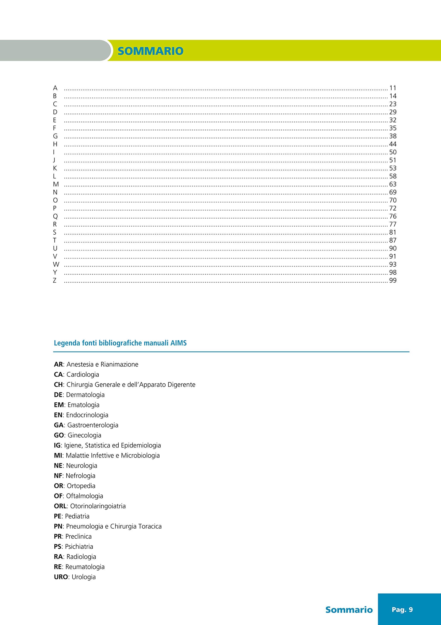 Manuale degli eponimi in medicina