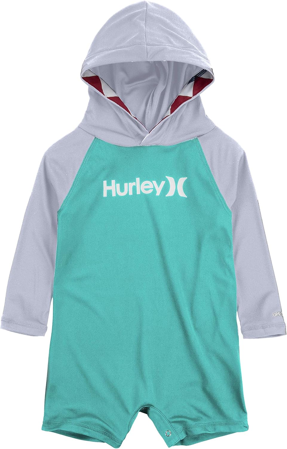 Hurley Baby Boy's Long Sleeve Hooded Coverall