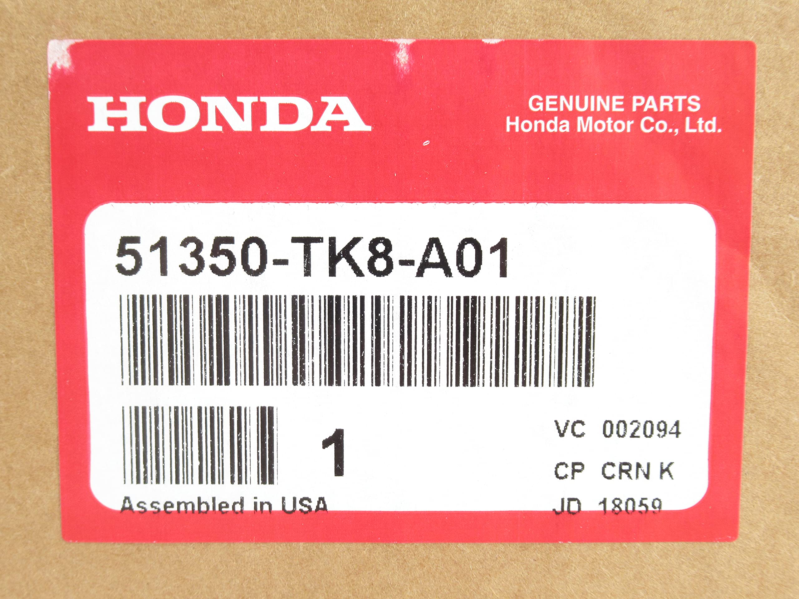 Amazon.com: Piezas originales de Honda - Brazo, R. Fr. (inferior
